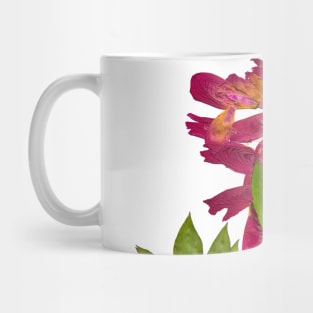 Watercolor botanical vintage Floral minimalist print 1 Mug